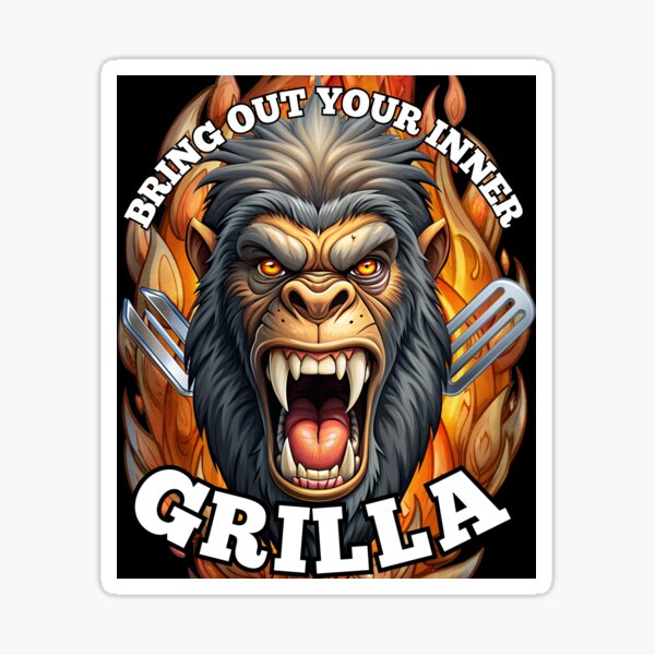 Artikel-Vorschau von Grilla BBQ - Bringen Sie Ihren inneren Grilla zum Vorschein, designt und verkauft von MoonsmileProd.