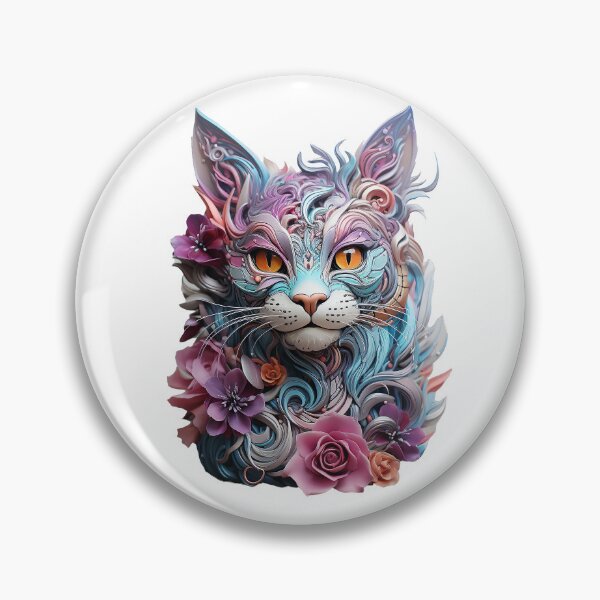 Item preview, Flower cat designed and sold by KreaKat.