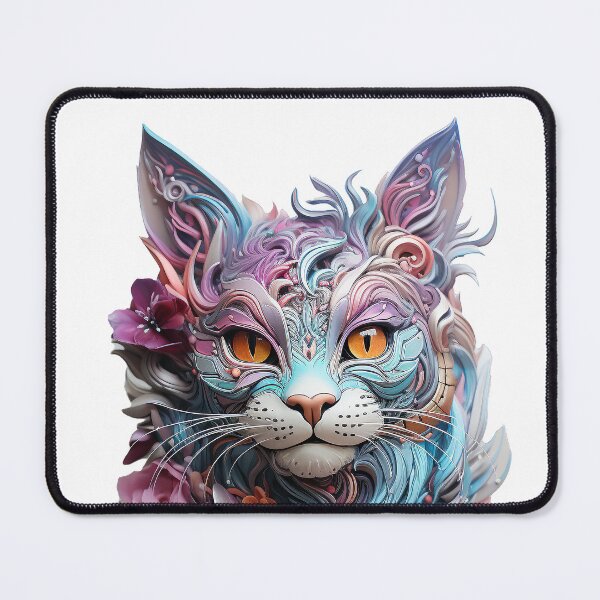 Item preview, Flower cat designed and sold by KreaKat.