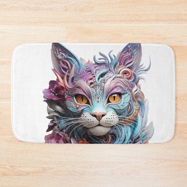 Item preview, Flower cat designed and sold by KreaKat.