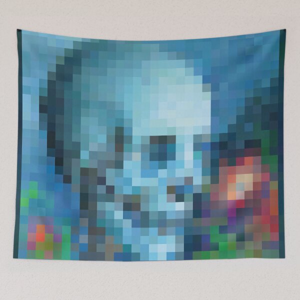 Item preview, moonlight skull designed and sold by KatsuStore.