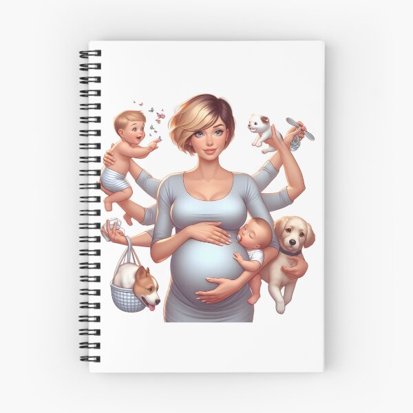 Item preview, Multitasking Mom designed and sold by AI-Only Creations.