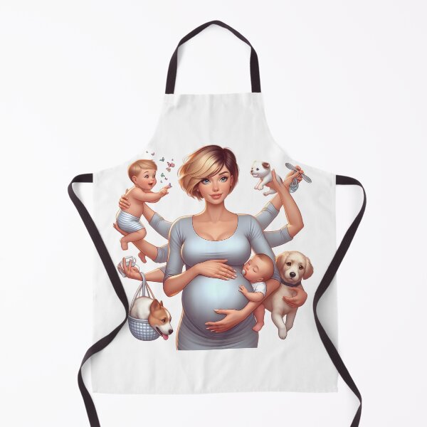 Item preview, Multitasking Mom designed and sold by AI-Only Creations.