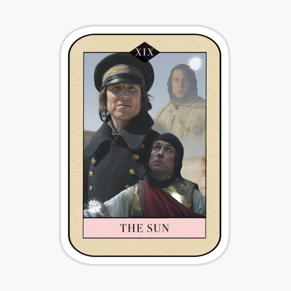 Item preview, The Terror Tarot XIX The Sun James Fitzjames Tobias Menzies designed and sold by peter3lovesyou.