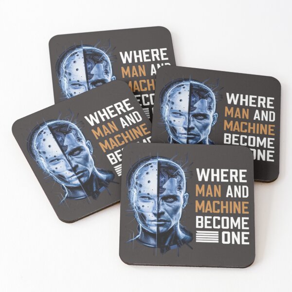 Item preview, Typographie Expressions man and machine designed and sold by Imaginarium of Chaos falcon88 .