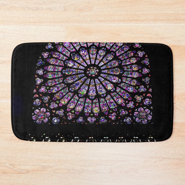 Item preview, Stained glass Rose Window of the Notre Dame designed and sold by Photopat.