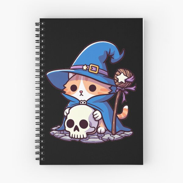 Item preview, Cat Necromancer: Enchanting Cat Wizard designed and sold by Shtex.