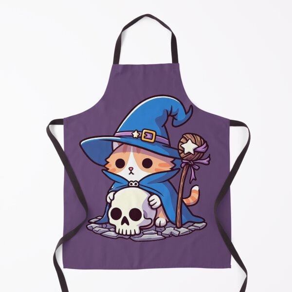 Item preview, Cat Necromancer: Enchanting Cat Wizard designed and sold by Shtex.