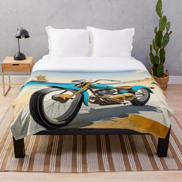 Item preview, Motorcycle on the beach designed and sold by tatty58.