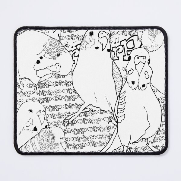 Item preview, Budgies at Play designed and sold by Stewnamie.