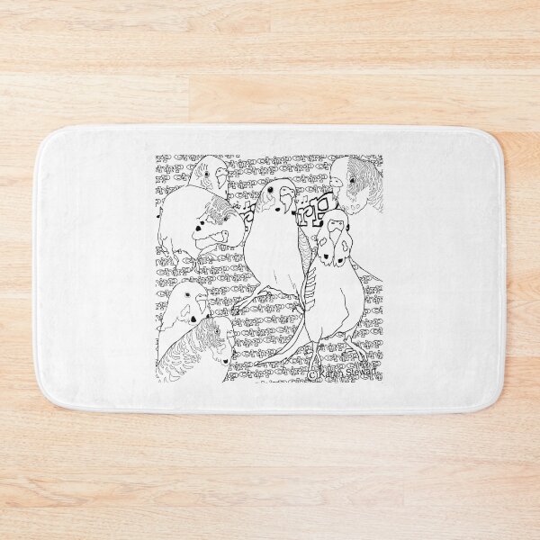 Item preview, Budgies at Play designed and sold by Stewnamie.