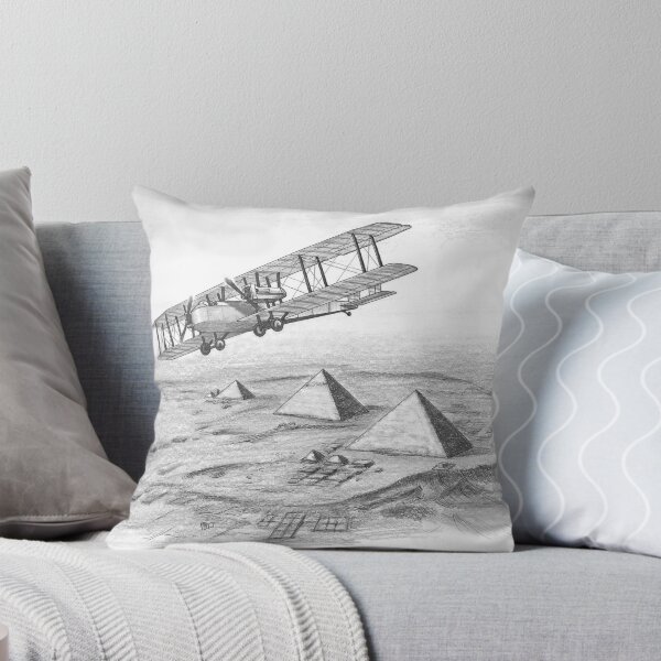Item preview, Biplane over the Pyramids designed and sold by Aeronautique Games.