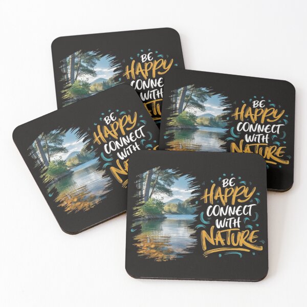 Item preview, Typographie Expressions be happy with nature designed and sold by Imaginarium of Chaos falcon88 .