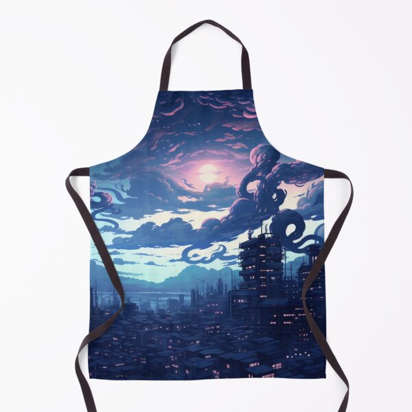 Item preview, Twilight Metropolis Cyberpunk City Night Cityscape designed and sold by Nightarcade.