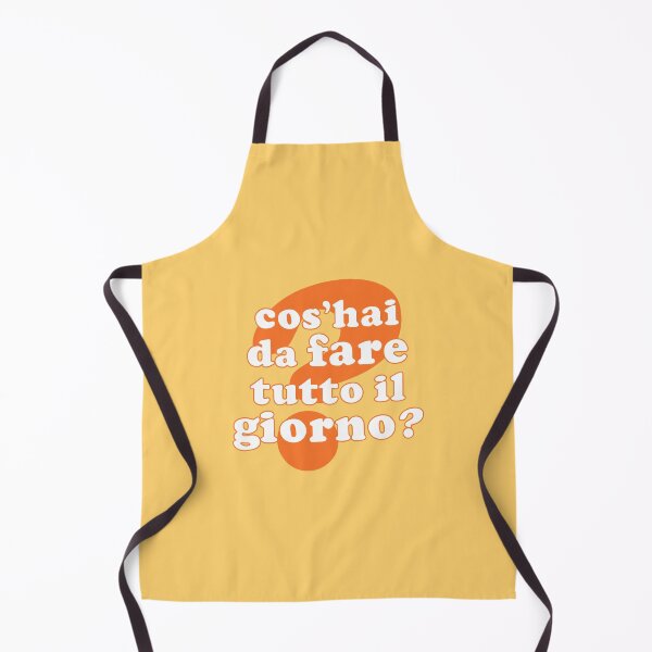 Item preview, Cos'hai da fare tutto il giorno? (orange) designed and sold by maxdolcini.