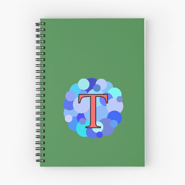 Item preview, Blue Bubbles Capital Letter T designed and sold by MGonline.