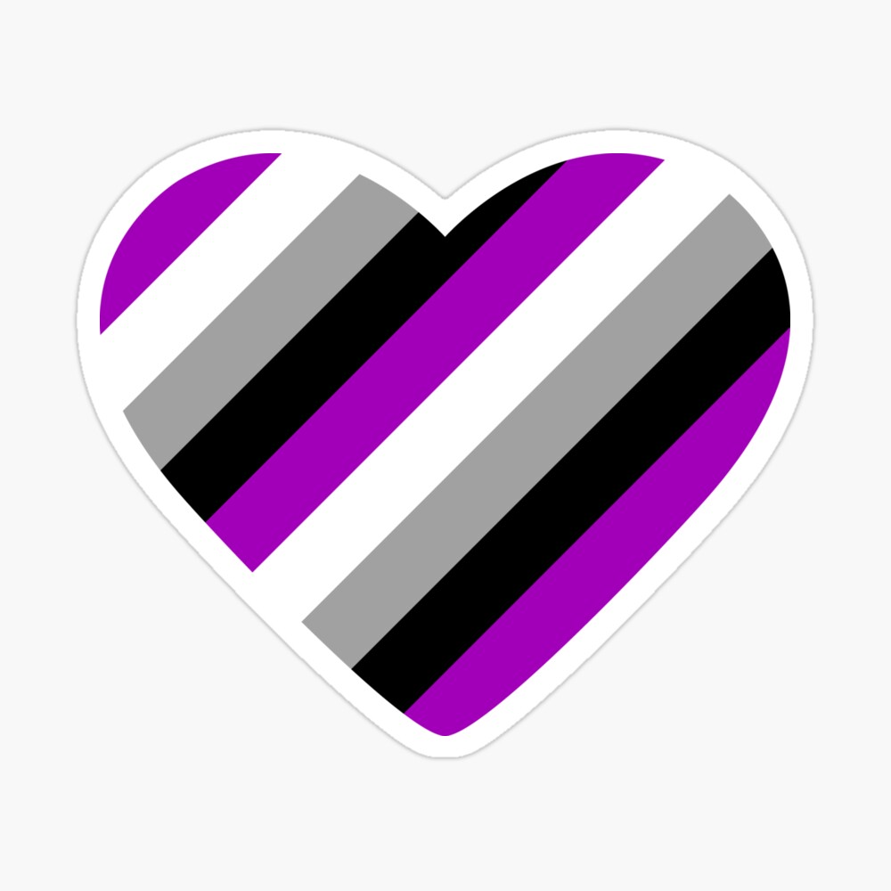 Asexual Ace Pride Flag Stripes Poster By Czollinger Redbubble