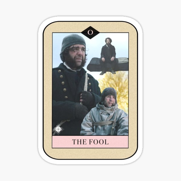 Item preview, The Terror Tarot 0 The Fool Dr Harry Goodsir Paul Ready designed and sold by peter3lovesyou.