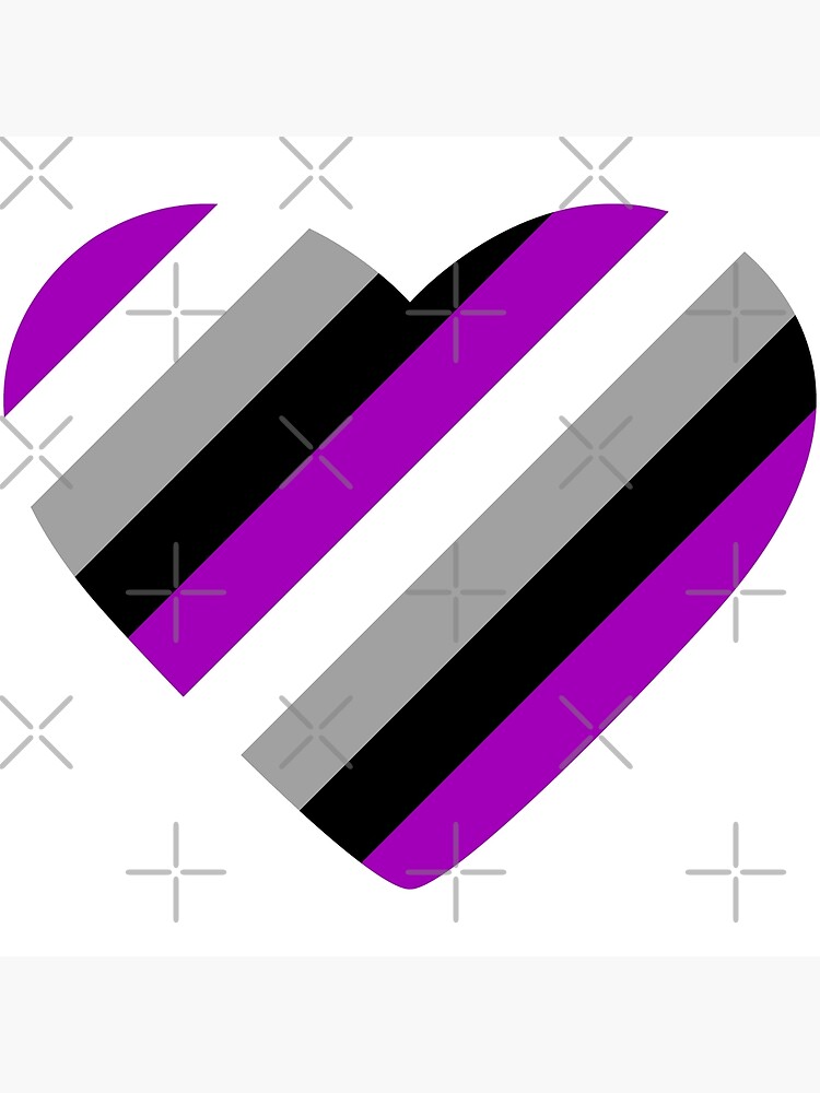 Asexual Ace Pride Flag Stripes Art Print By Czollinger Redbubble