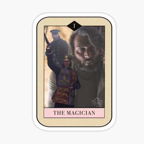 Item preview, The Terror Tarot I The Magician HTD Le Vesconte Declan Hannigan  designed and sold by peter3lovesyou.