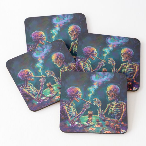 Item preview, Bony Buddies Playing Poker designed and sold by southernscream.