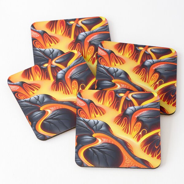 Item preview, Flowing Hot Lava Pattern designed and sold by TheArtOfPat.