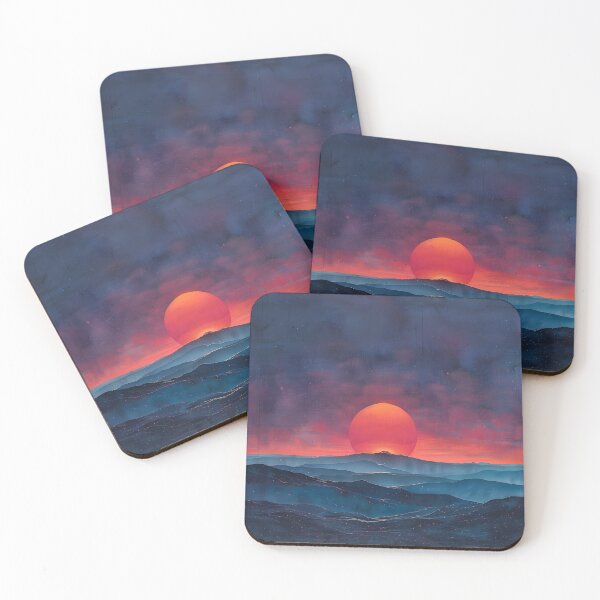 Item preview, Stunning surreal rising sun print designed and sold by dcrc.