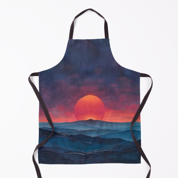 Item preview, Stunning surreal rising sun print designed and sold by dcrc.