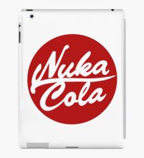 Nuka Cola Red Circle Logo iPad Case/Skin