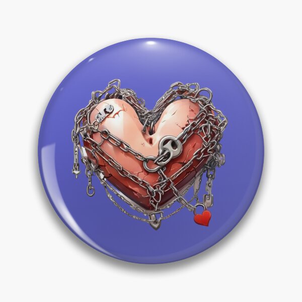 Item preview, Chain Locked Heart  designed and sold by Digiheart.