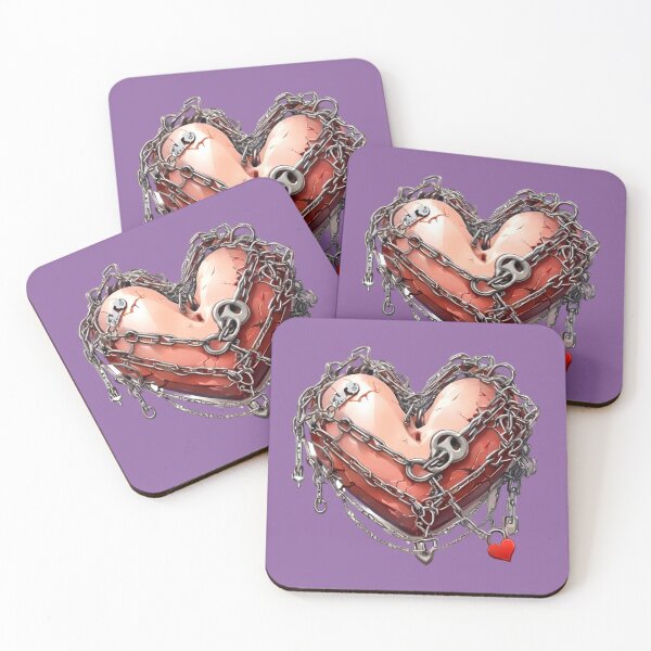 Item preview, Chain Locked Heart  designed and sold by Digiheart.