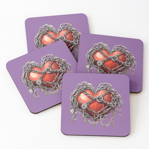 Item preview, Chain Locked Heart  designed and sold by Digiheart.