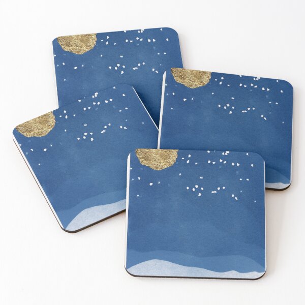 Item preview, Gold moon designed and sold by BlueWanderSt.