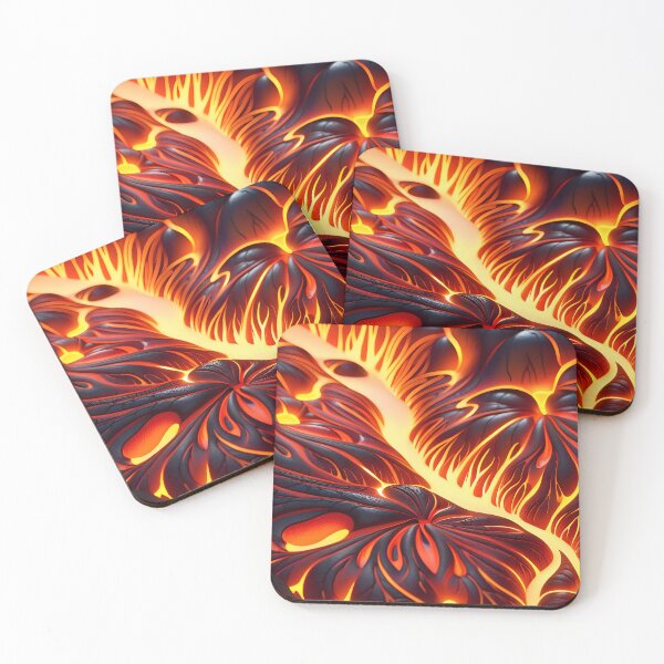 Item preview, Flowing Hot Lava Pattern designed and sold by TheArtOfPat.