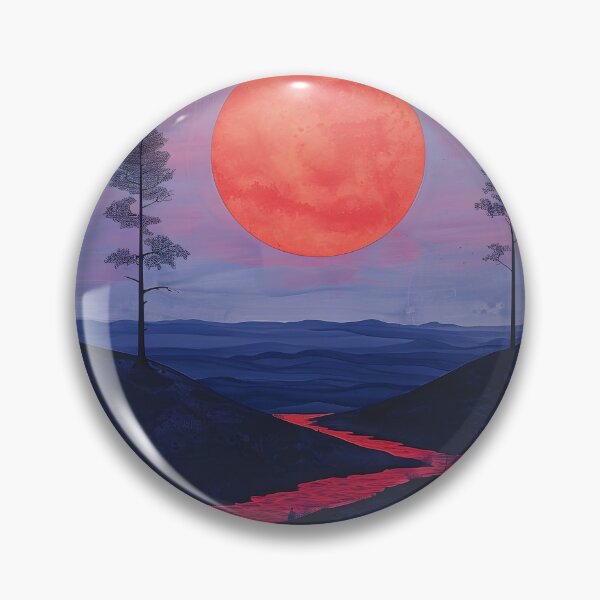 Item preview, Stunning surreal rising sun print designed and sold by dcrc.