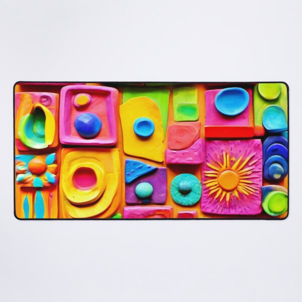 Item preview, Colorful Splash Sculpture: Cartoonish Art Style designed and sold by Health And Fitness Posts e-Store.