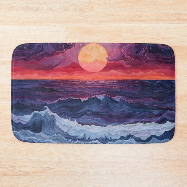 Item preview, stunning surreal rising sun print designed and sold by dcrc.