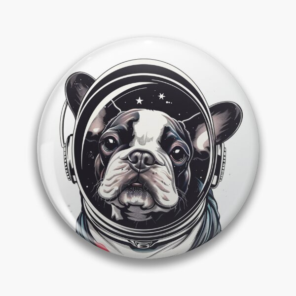 Item preview, Astro Frenchie: Galactic Pup designed and sold by EtherealShadows.