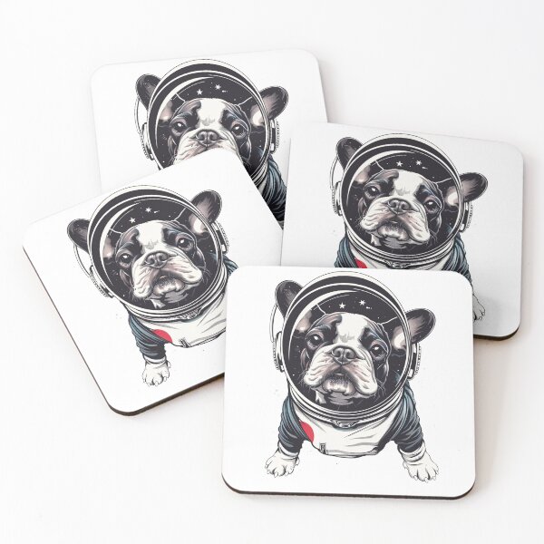 Item preview, Astro Frenchie: Galactic Pup designed and sold by EtherealShadows.