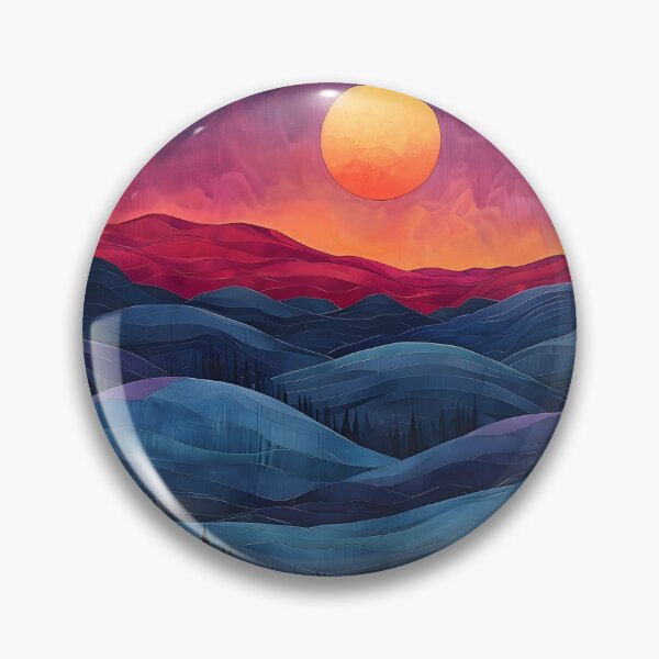 Item preview, stunning surreal rising sun print designed and sold by dcrc.