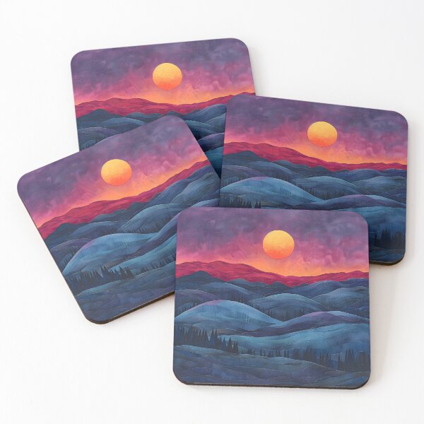 Item preview, stunning surreal rising sun print designed and sold by dcrc.