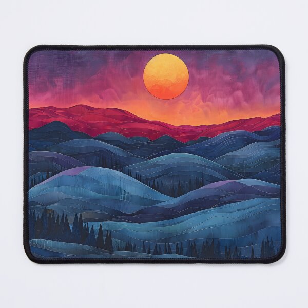 Item preview, stunning surreal rising sun print designed and sold by dcrc.