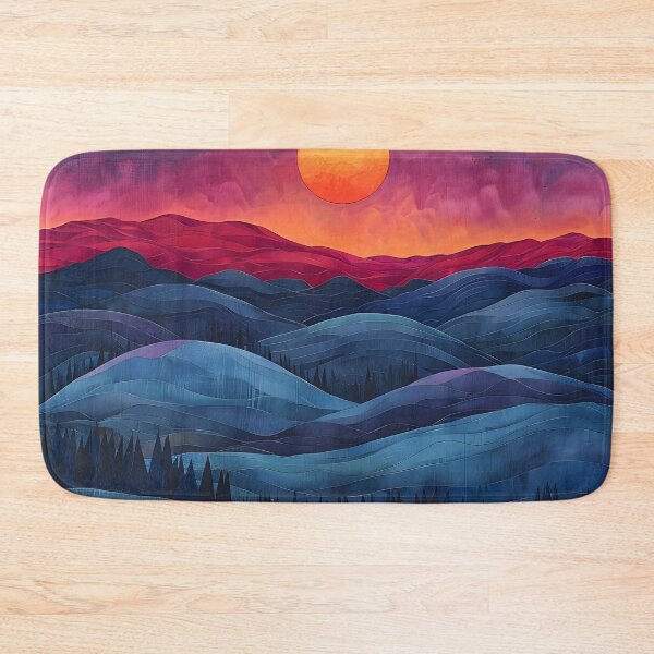 Item preview, stunning surreal rising sun print designed and sold by dcrc.