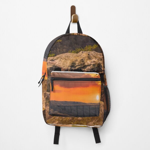 Item preview, New River Gorge Bridge Blazing at Sunset, West Virginia designed and sold by Vsaditya2020.