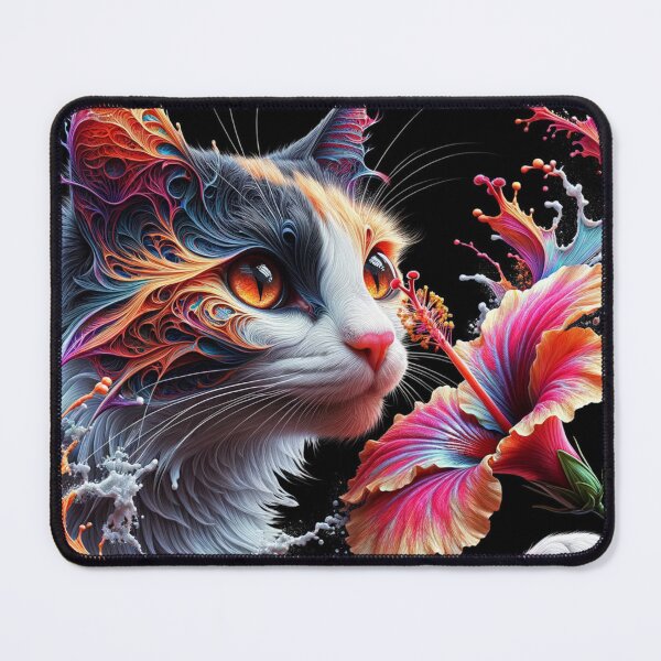 Item preview, Deep thinking calico cat wallpaper 8k designed and sold by Keirnyx.
