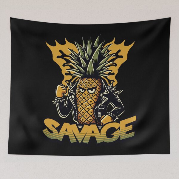 Item preview, SAVAGE Pineapple Punk - Funny Cool Gift designed and sold by InkyGenies.