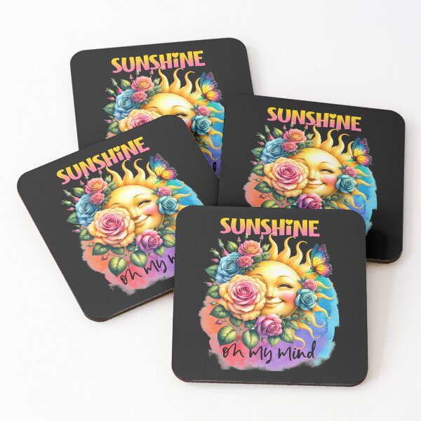 Item preview, Retro Florals and Sun Sunshine On My Mind designed and sold by AlienOccupation.