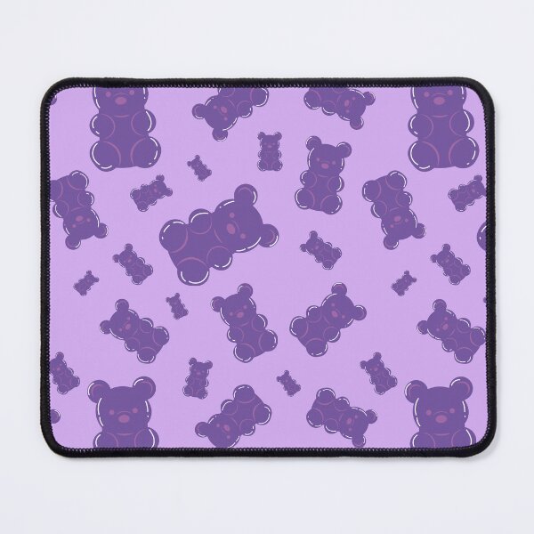 Item preview, Purple gummy bear pattern designed and sold by smalladventures.