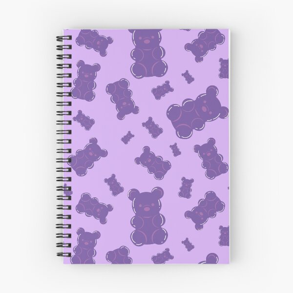 Item preview, Purple gummy bear pattern designed and sold by smalladventures.