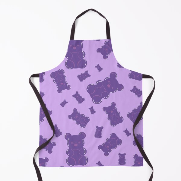 Item preview, Purple gummy bear pattern designed and sold by smalladventures.